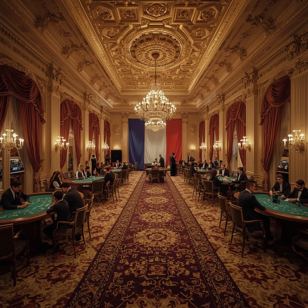 The casino and the Indian flag WOLF777 CASINO